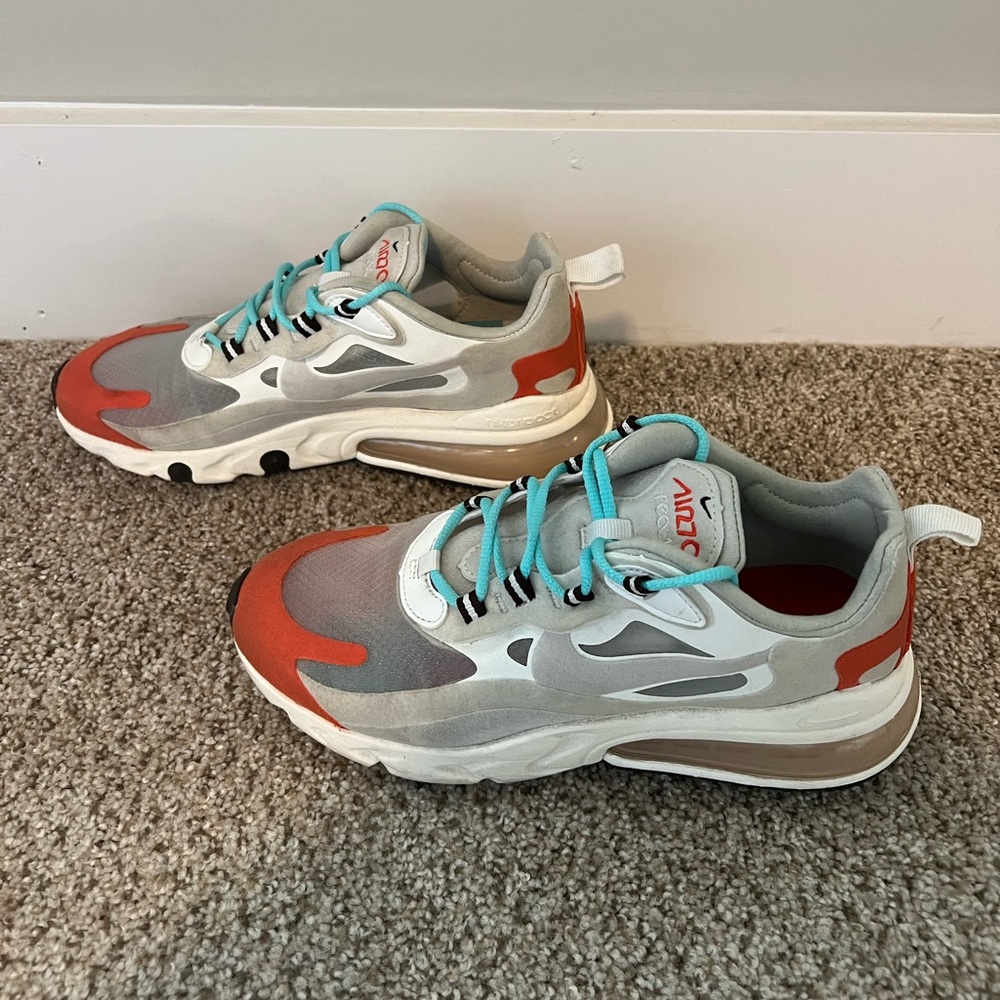 Nike Air Max 270 React Mid-Century Art Beige Platinum